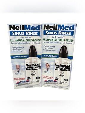 Lot 2 Neil Med Sinus Rinse NEW in Box